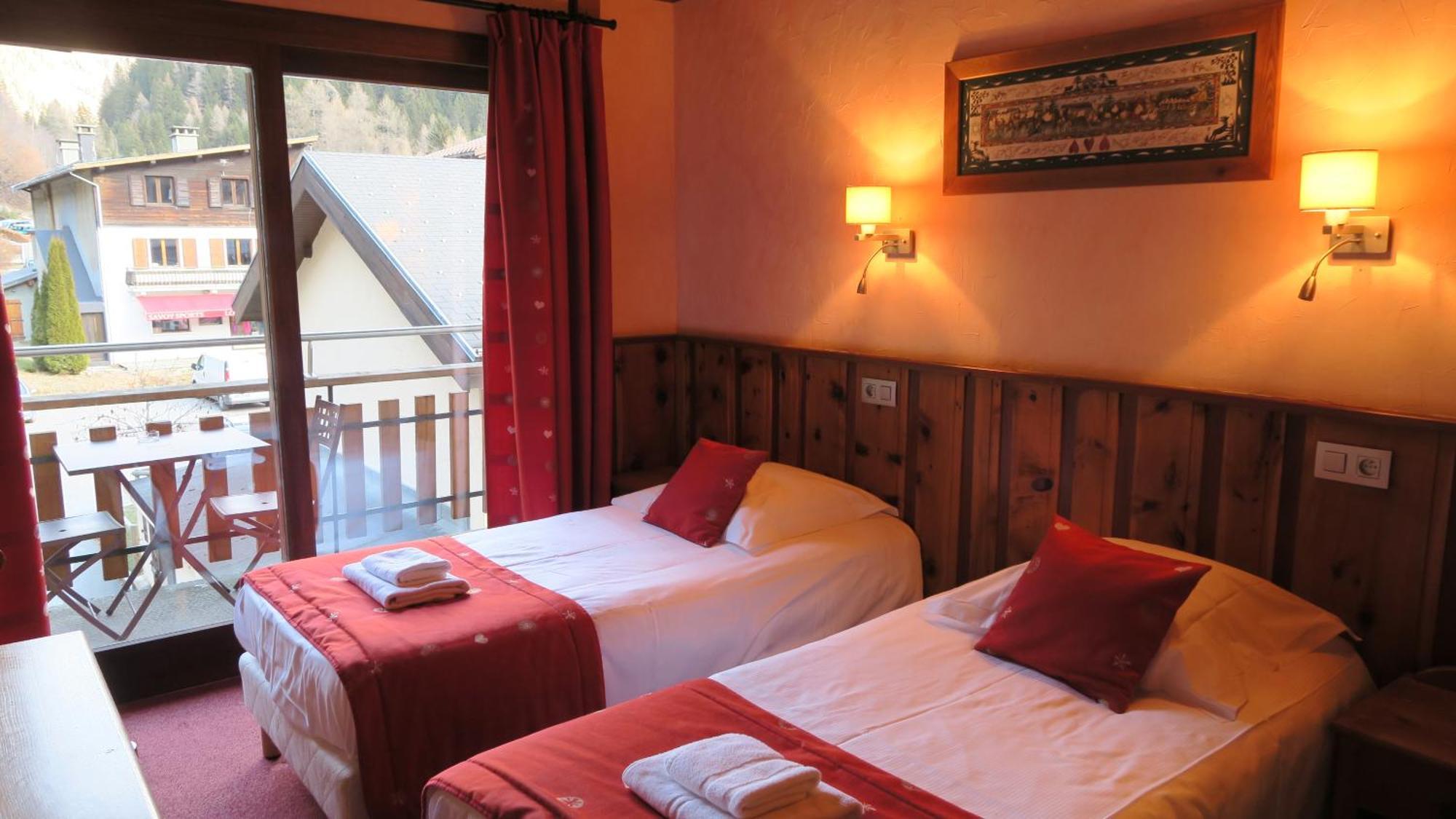 Le Dahu Hotell Chamonix Rom bilde