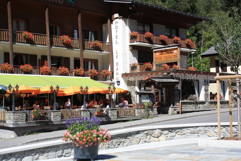 Le Dahu Hotell Chamonix Eksteriør bilde