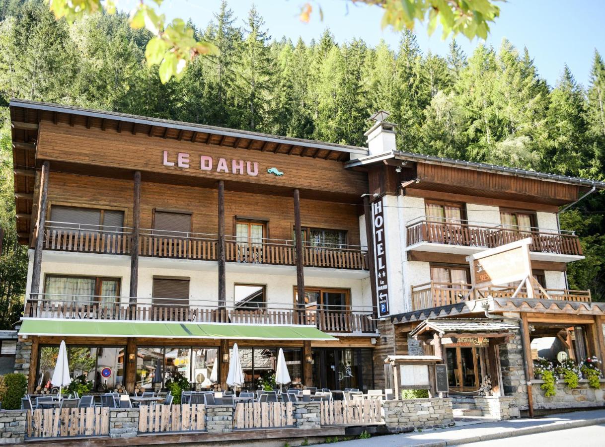 Le Dahu Hotell Chamonix Eksteriør bilde